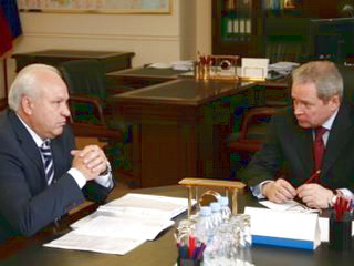 Виктор Зимин встретился с главой Минрегионразвития РФ